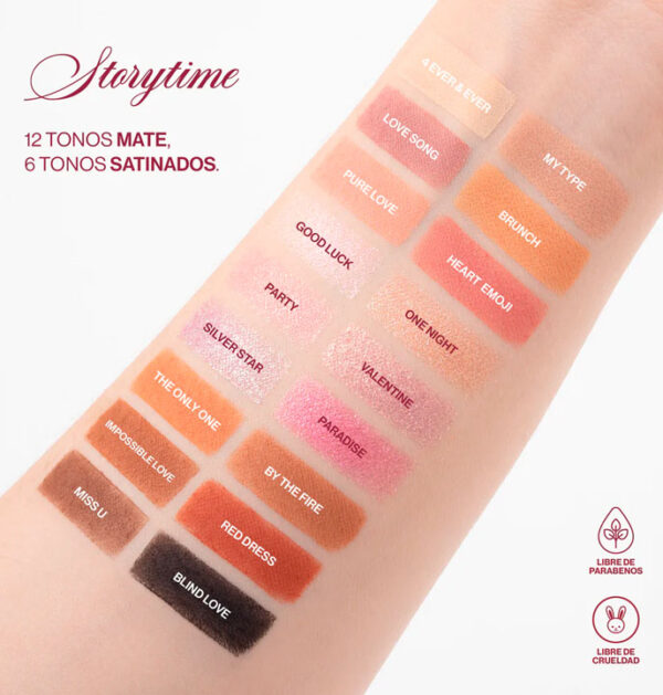 79.5 Paleta de Sombras Storytime