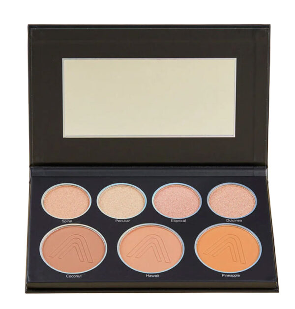 Paleta de Contornos e Iluminador Glamblack